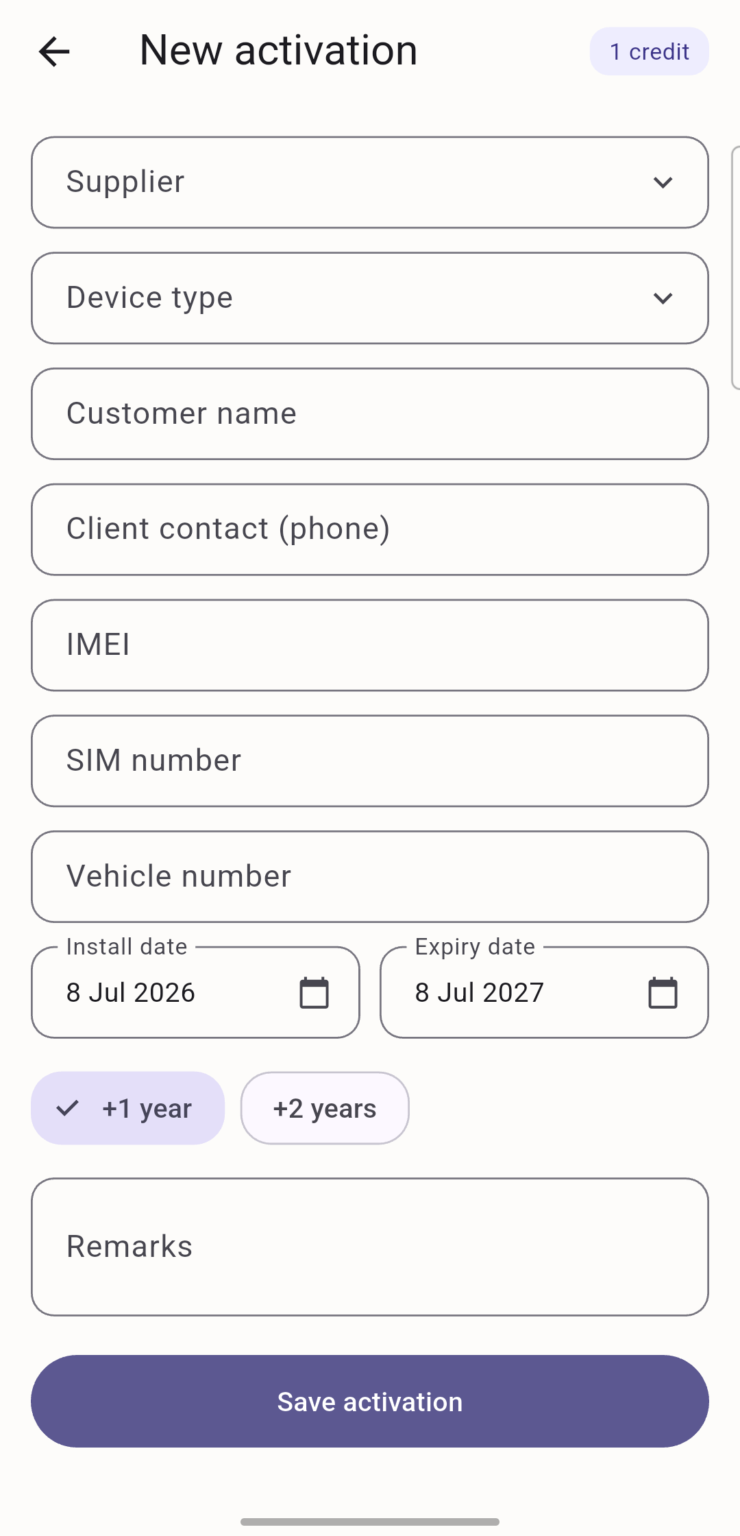 Add device